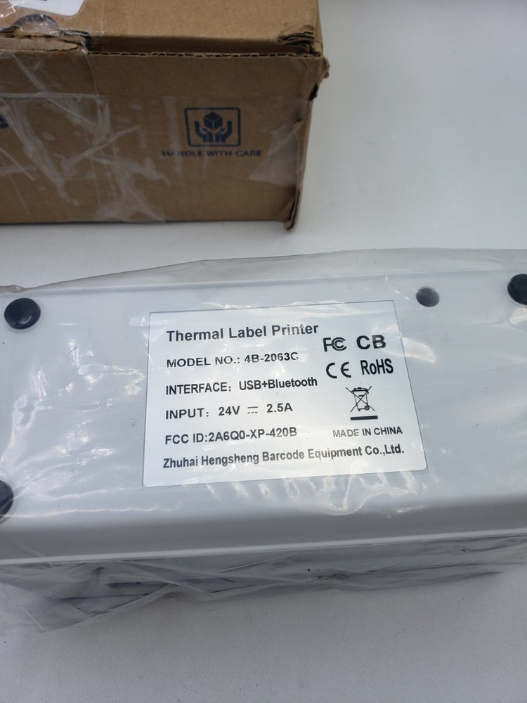SVANTTO 4B-2063C Bluetooth USB Thermal Label Barcode Printer