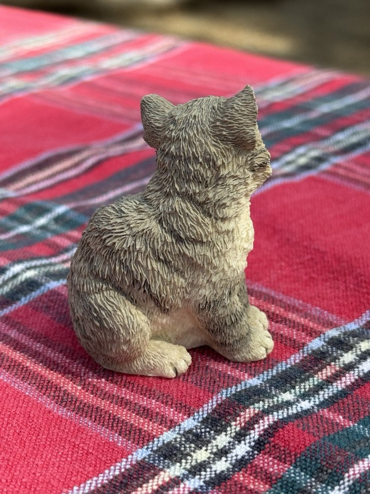 Antique Cat Mini Clock