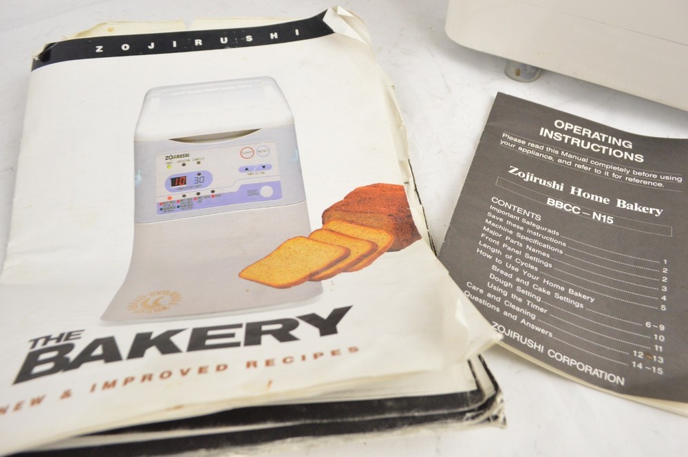 Zojirushi BBCC-N15 Automatic Bread Maker Machine w/ Pan & Paddle