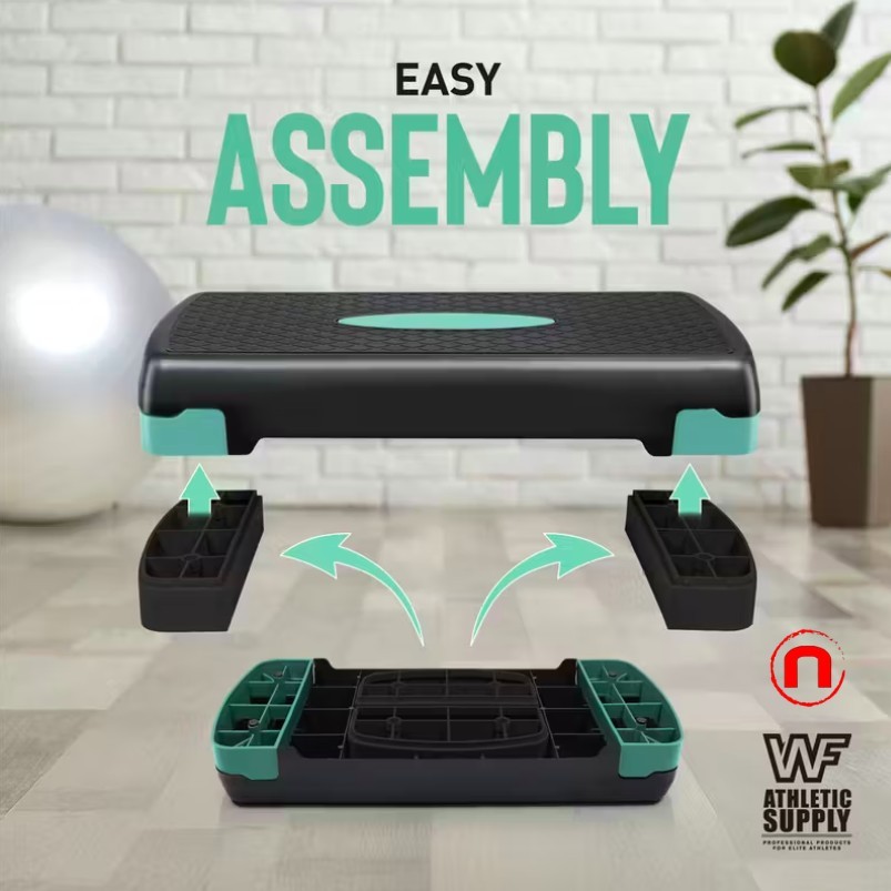 💪 Adjustable Aerobic Stepper Set