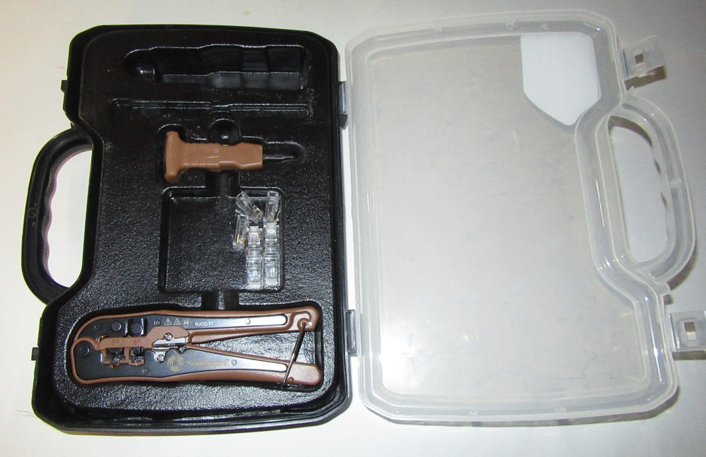 Southwire Network Tools for Terminating Data Cable KIT-TP1, RJCC-T1  & PDTC-1