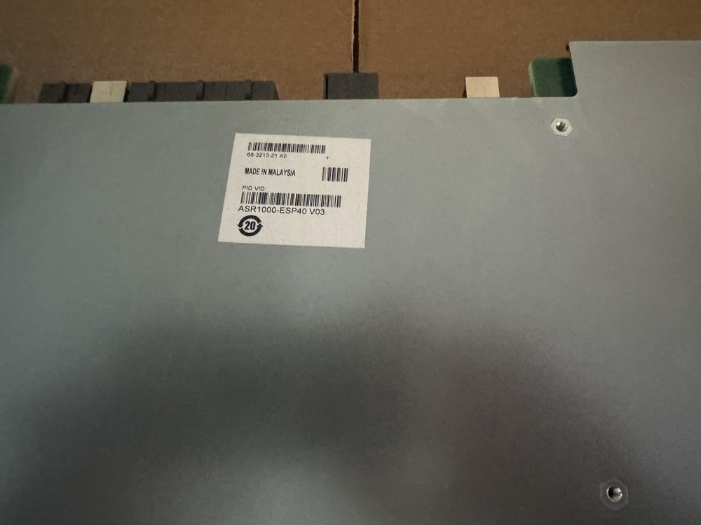 CISCO ASR1000-ESP40 Module Aggregation Services 40Gbps Embedded Services