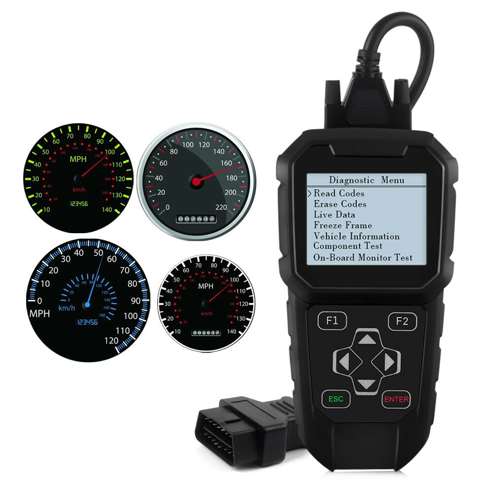OBDPROG MT401 Odometer Adjustment Mileage Correction OBD2 Engine Diagnostic Tool
