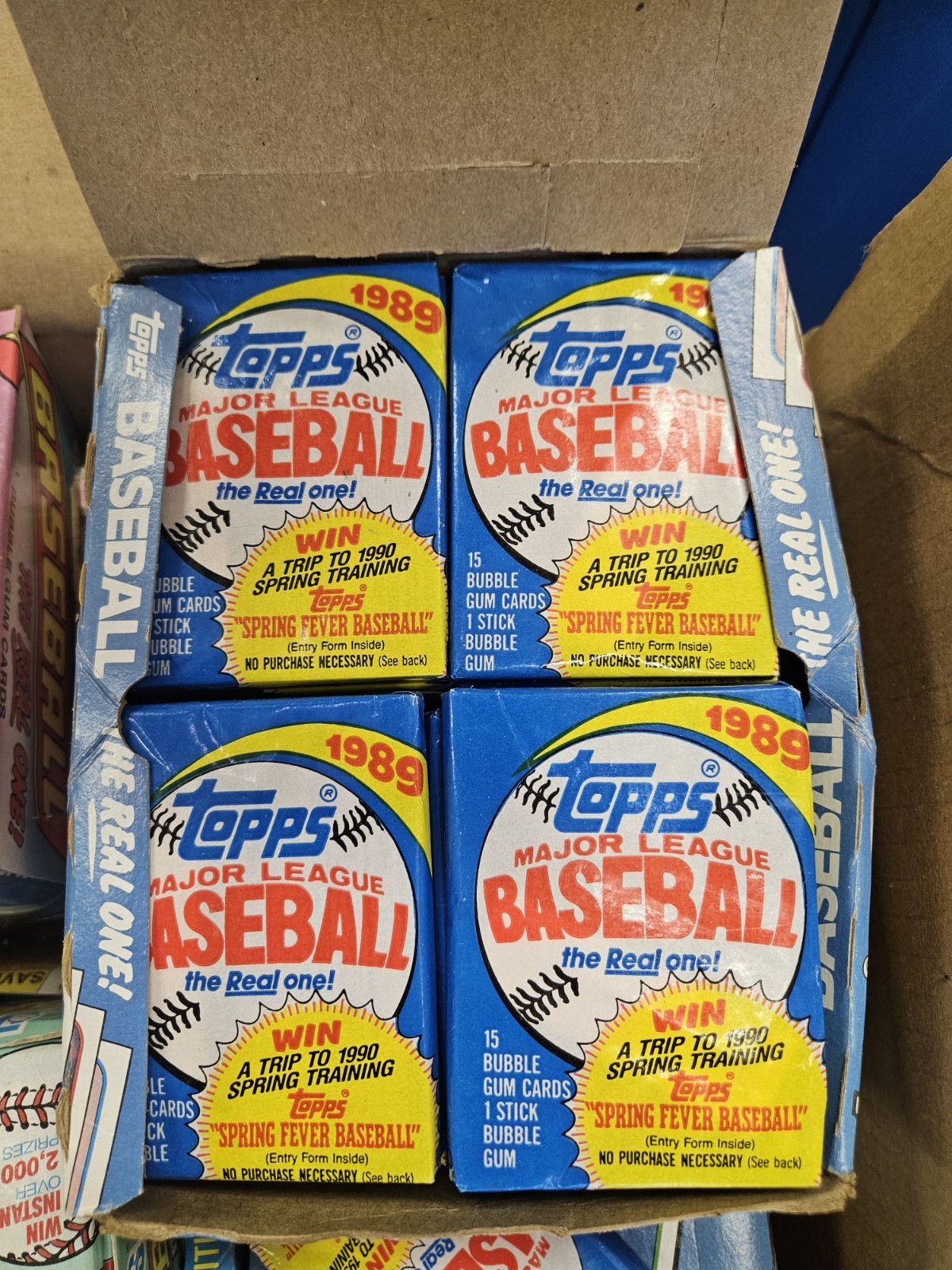 100 Baseball Card Lot - UNOPENED Packs - Possible HOF Or Rookies - See QTY Bonus