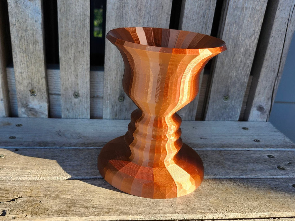 3D Victorian Face Vase - Large