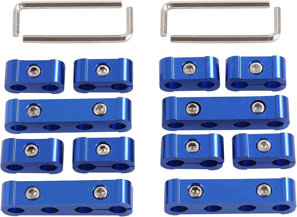 12PCX Spark Plug Wire Holder Engine Spark Plug Wire Separator Divider 8/ 9/10mm