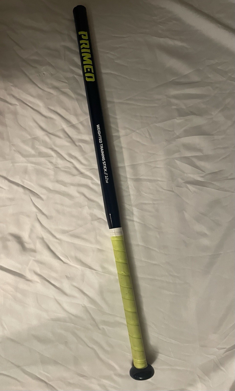 PRIMED Weighted Training Stick Bat 30" In. 12 Oz Baseball Softball Swing Trainer