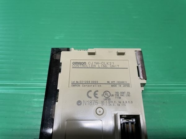 OMRON CJ1W-CLK21 PLC Controller Link Unit Module USED