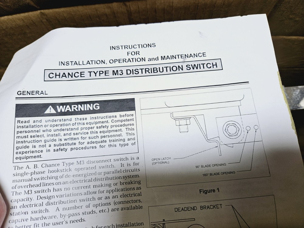 Hubbell Chance M3 Switch