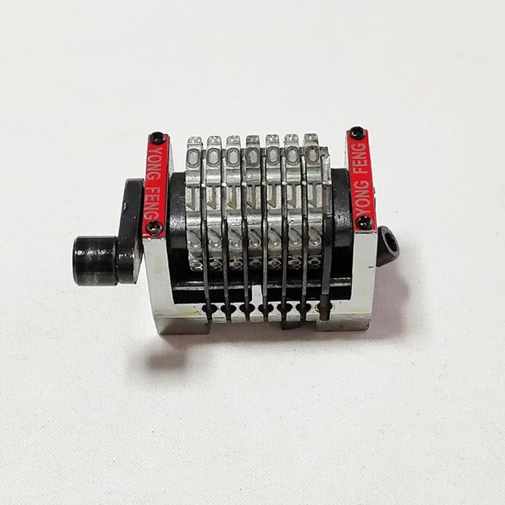 For Printing Machine GTO 7 Digits Numbering Machine Horizontal Backward