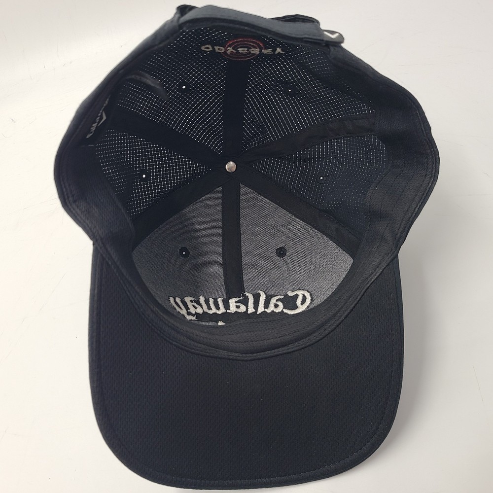 Callaway Hat Adjustable Golf Chrome Soft Apex Epic Odyssey Black White Polyester