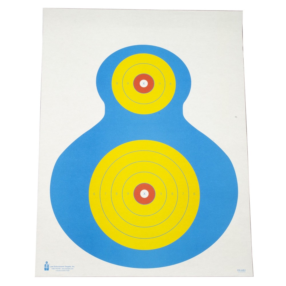 Action Target High Visibility WB1 Target 23x35 100 Pack