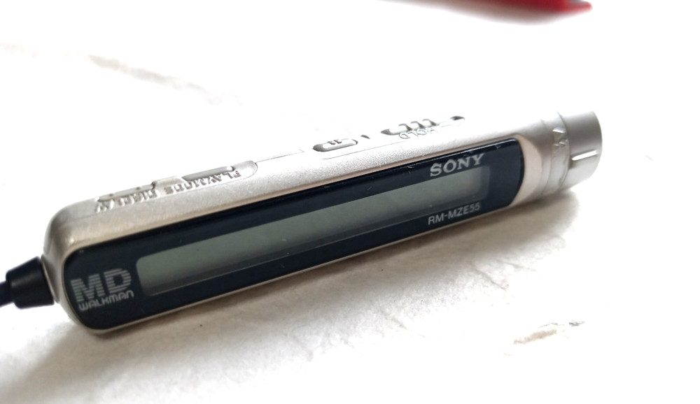 SONY MD Walkman Portable MINI DISC Player MZ-E55 Operation Confirmed