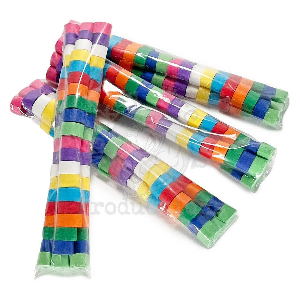 Tissue Streamer Pack, Multiple Colors (40 streamers in each)