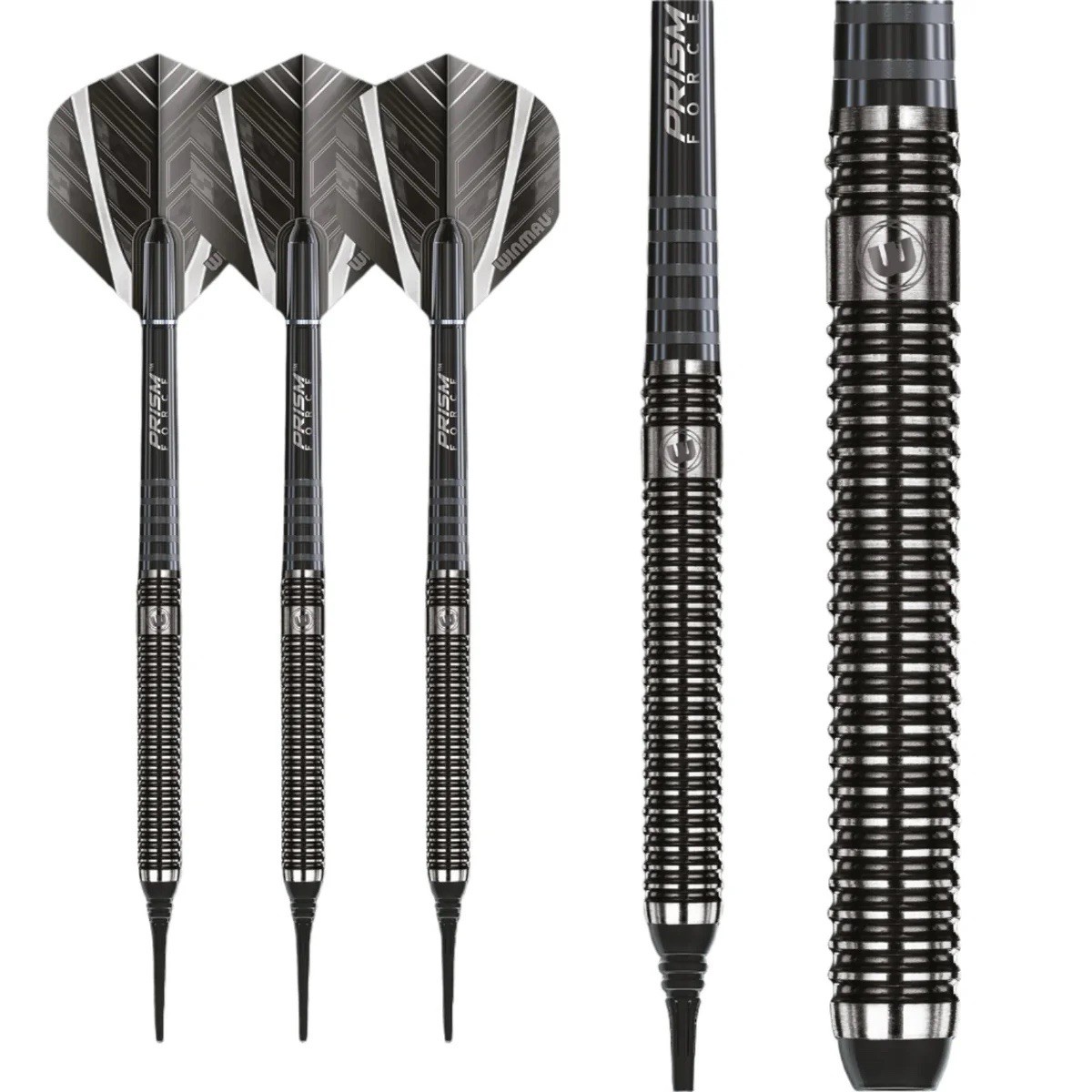 Winmau BLACKOUT- Soft Tip Darts- 18g