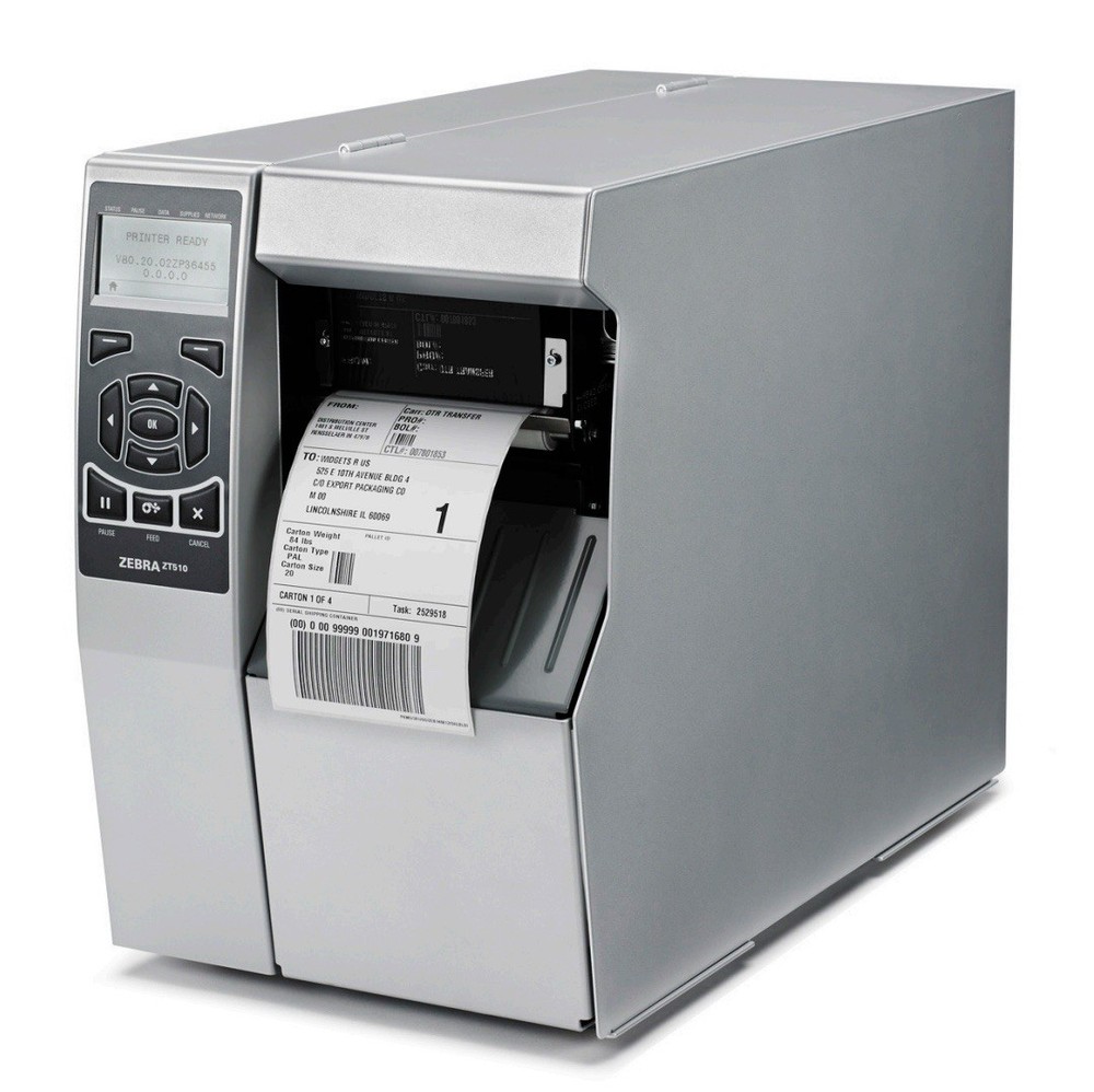 Zebra ZT510 Industrial Label Printer Shipping Barcode Printer