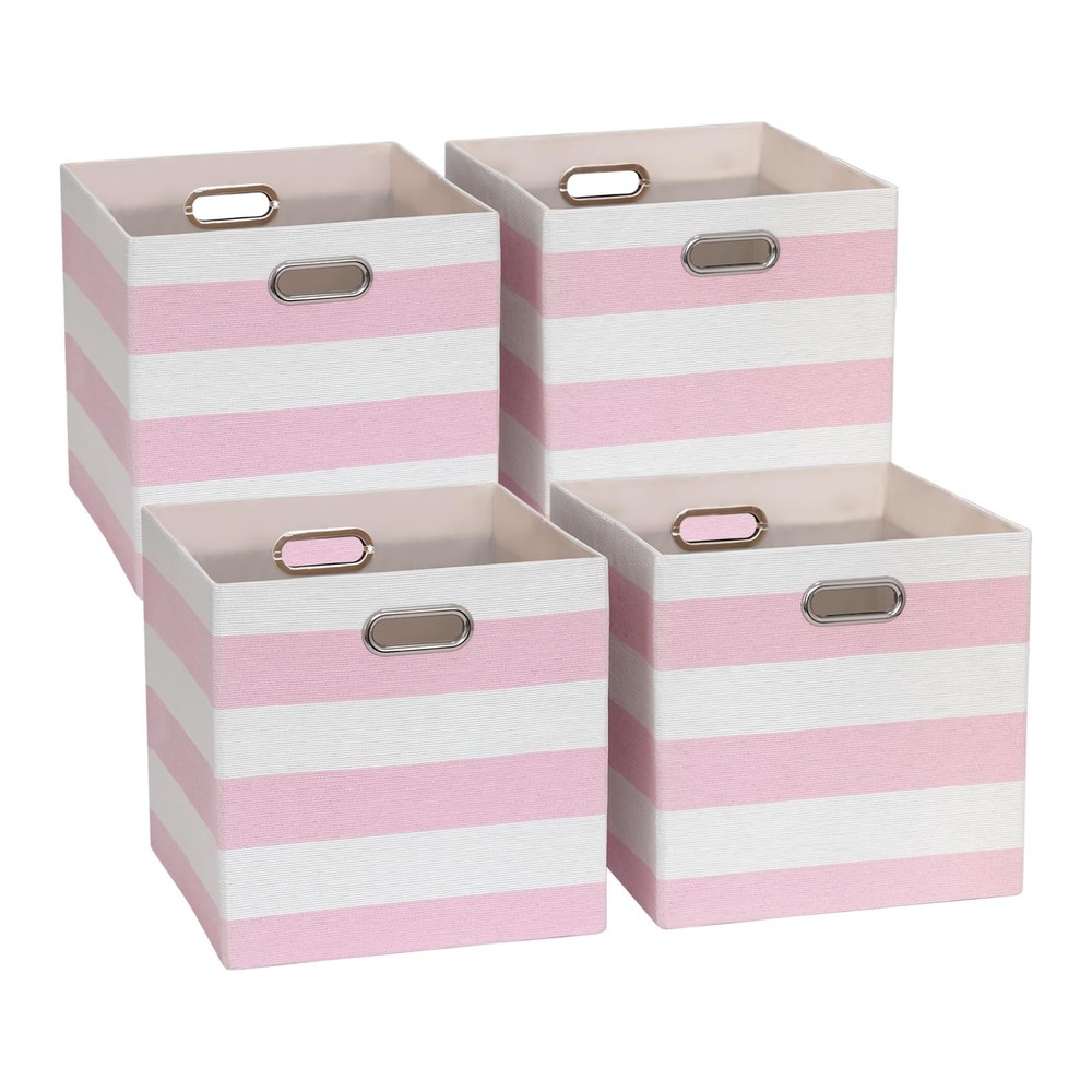 13x13x13 Storage Cube Bins, Foldable Storage Cubes Cubby Baskets Organizer Cl...
