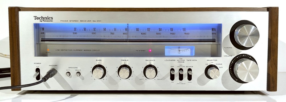 🔥【PRO SERVICED】MINTY Technics SA-200 Stereo 50W Receiver~XSTR/LED MOD💥GUARANTY