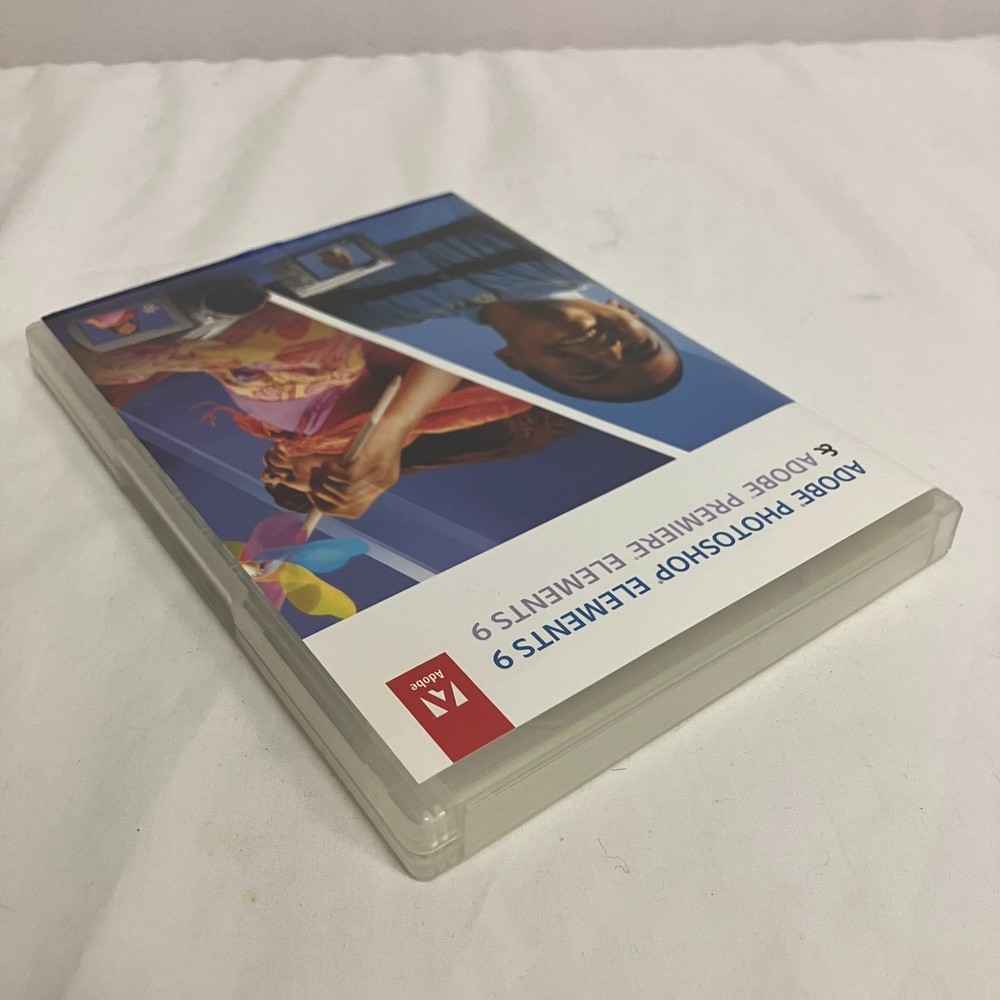 Adobe Photoshop Elements 9 & Adobe Premiere Elements 9 Complete w/ Code