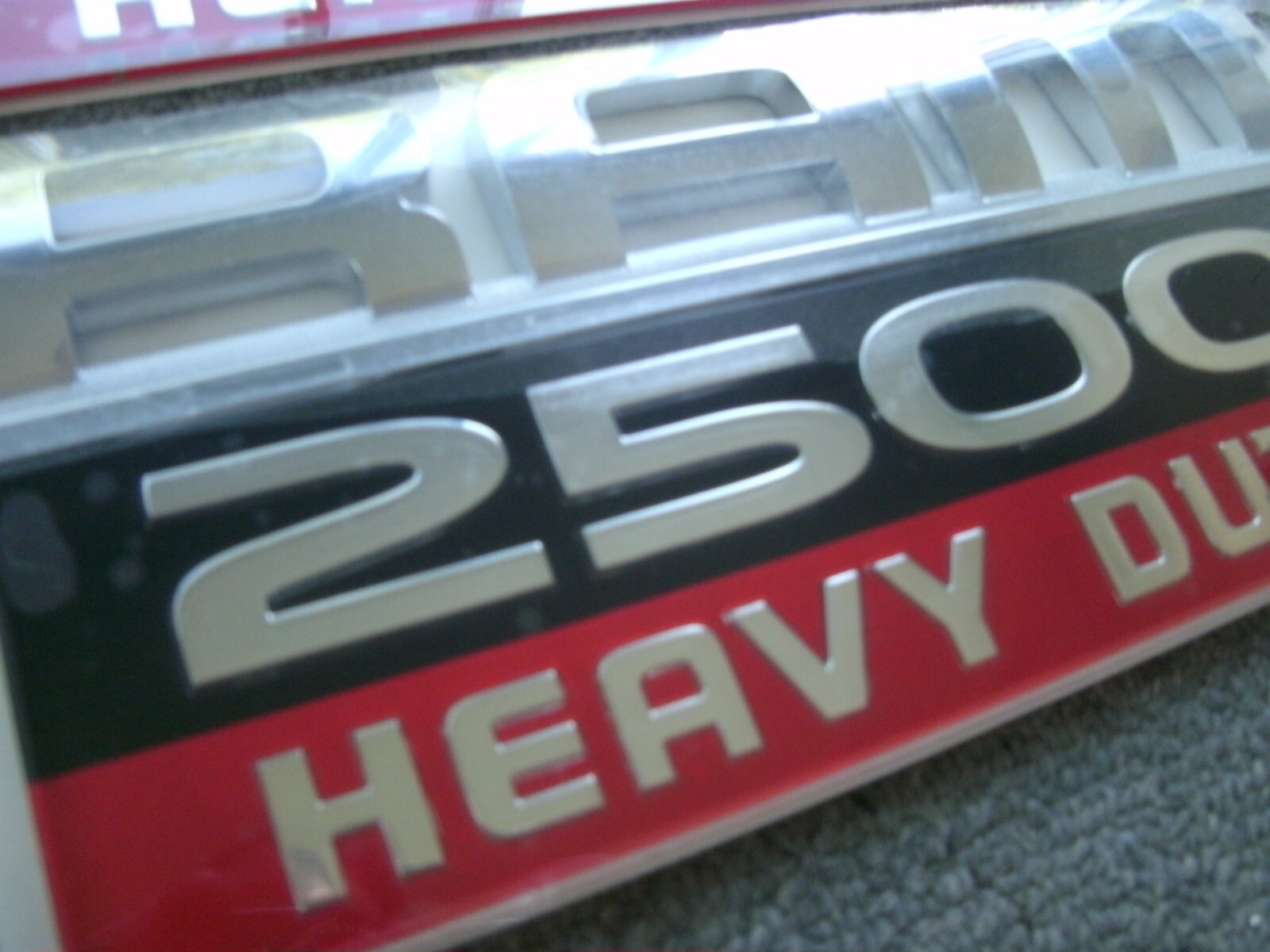 Dodge RAM 2500 HEAVY DUTY Door Emblems 55372616AB