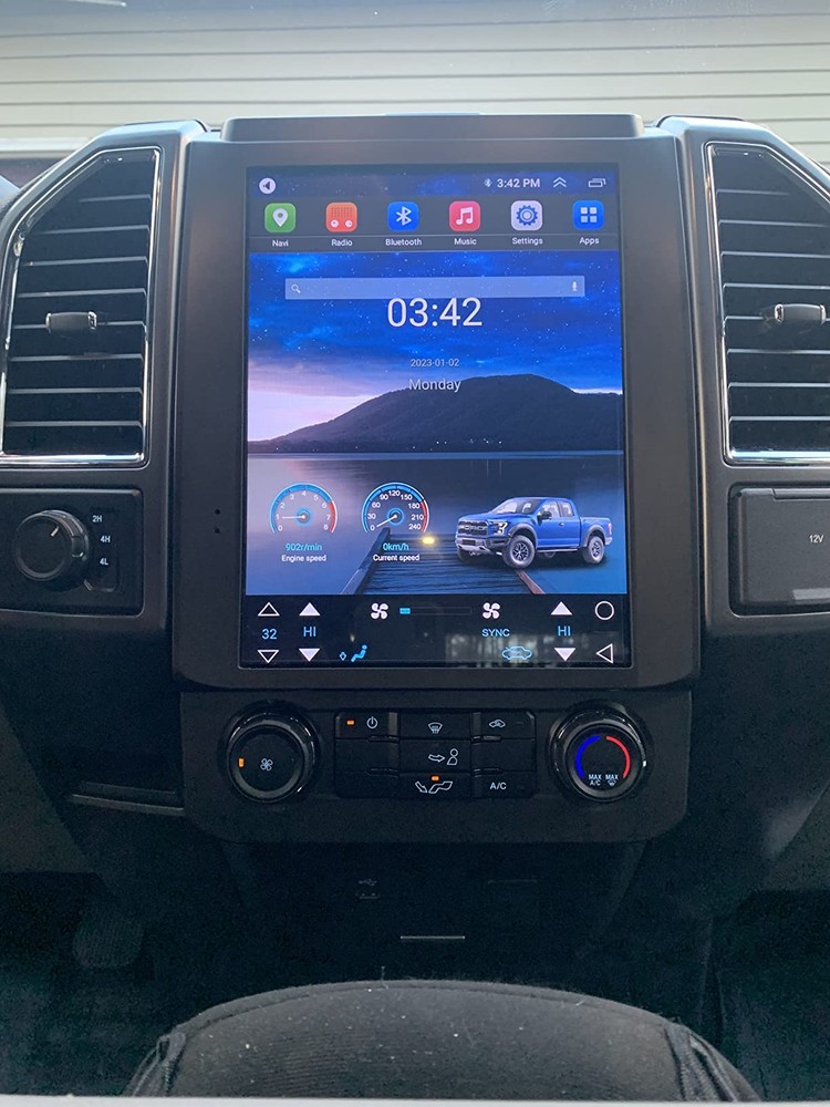 12.1" For Ford F150 2016-2021 Carplay Android 13 WiFi Car Stereo Radio GPS Navi