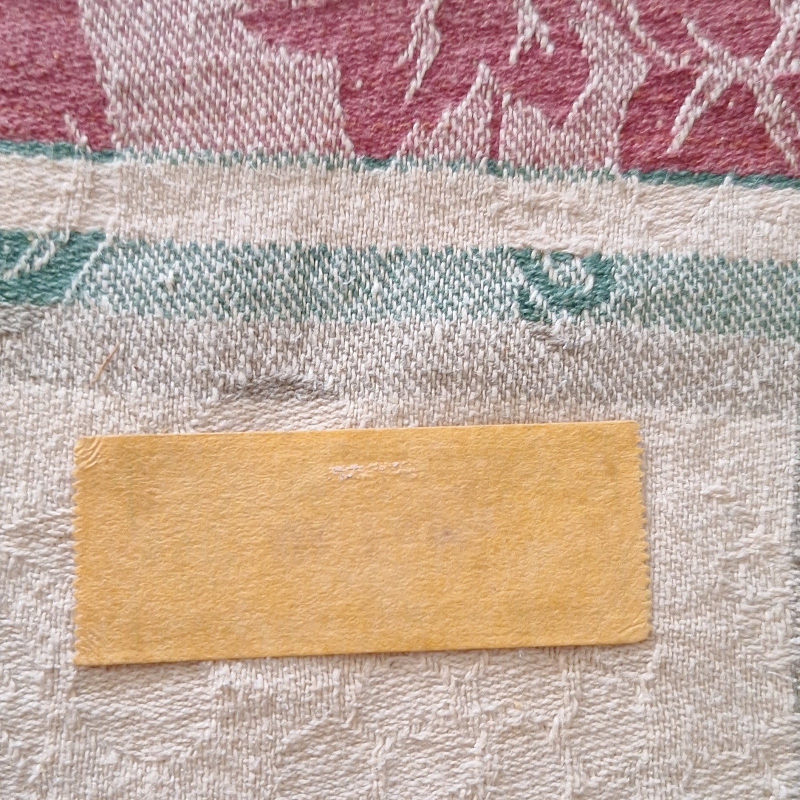 United States 1935 6-7/8 Cent Liquor Paid Revenue Stamp Yellow Pale Green Black