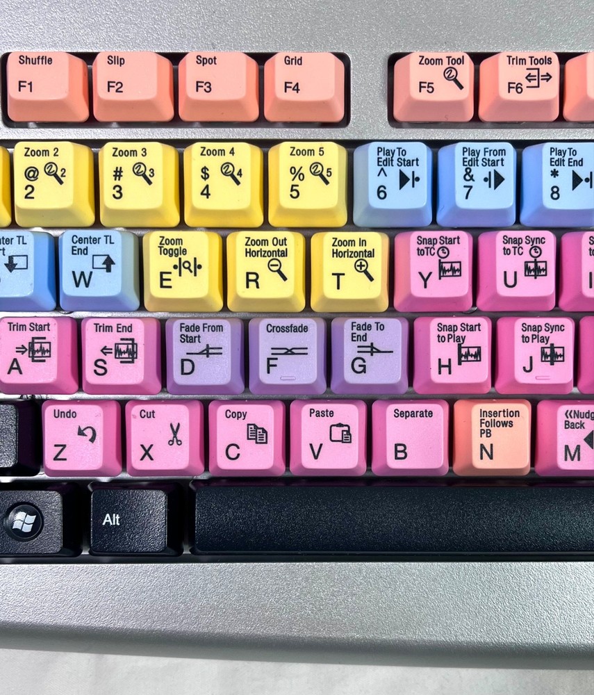 VTG Original Digidesign Pro Tools Custom Keyboard for PC Windows Pre-AVID Rare