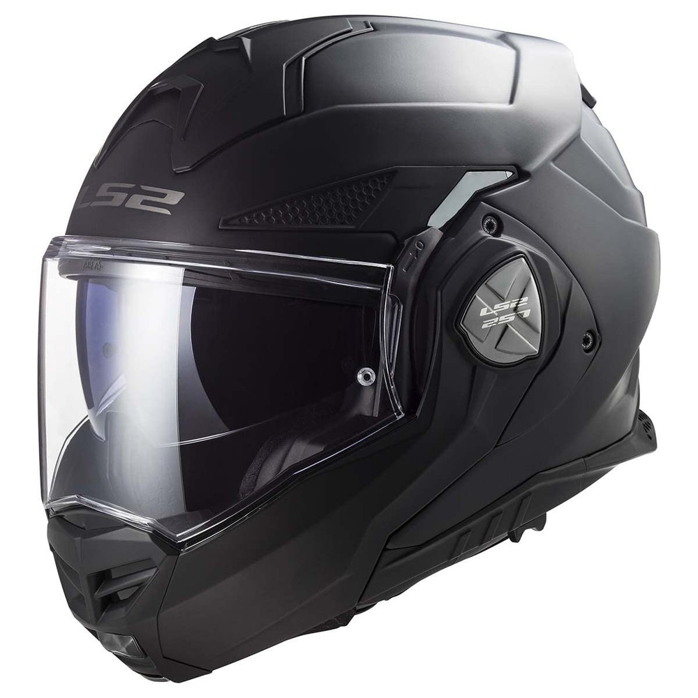 LS2 Helmets Advant X Modular Helmet (Matte Black - Large)