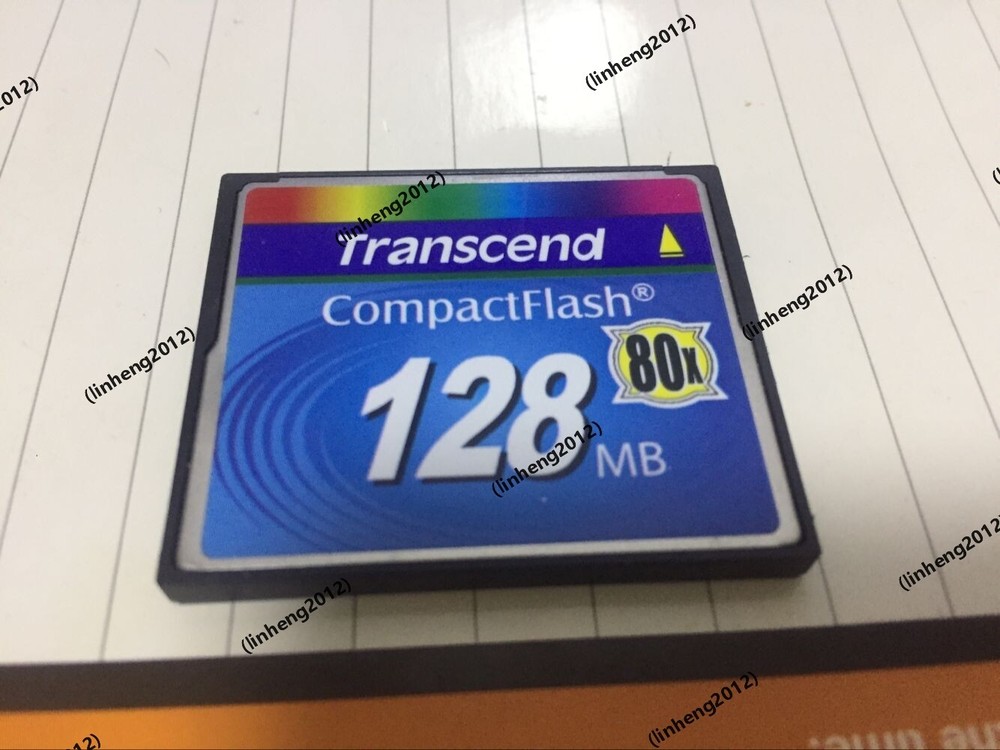 Transcend COMPACTFLASH 128mb 80X Compact Flash CF Memory Card