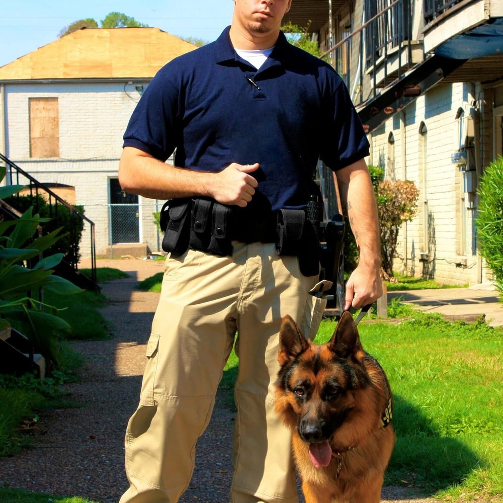 Adjustable Tactical Duty Belt Set with Complete Holsters - Security Essentials
