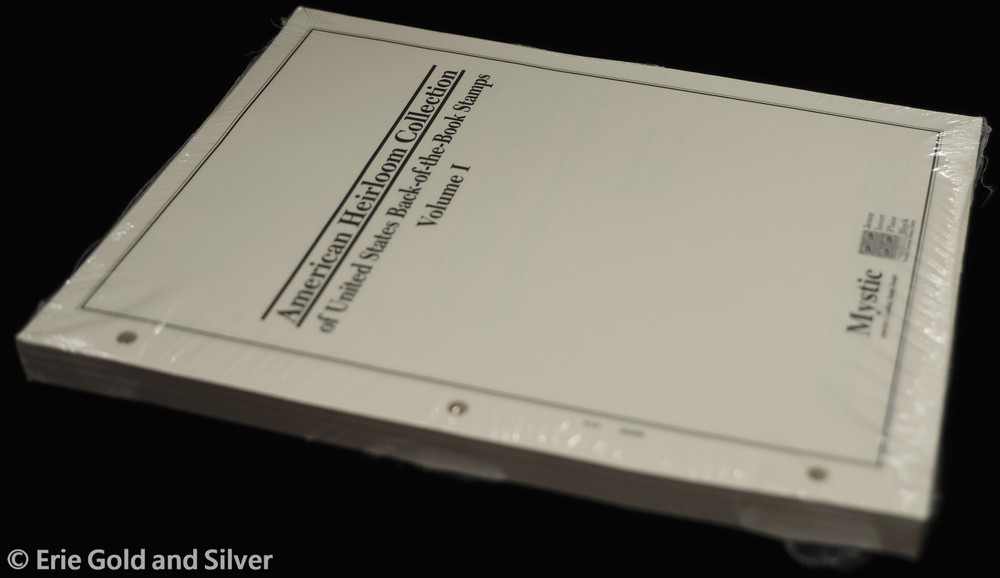 Mystic US Back of the Book Stamps Volume I & II Sheet Pages | New Sealed