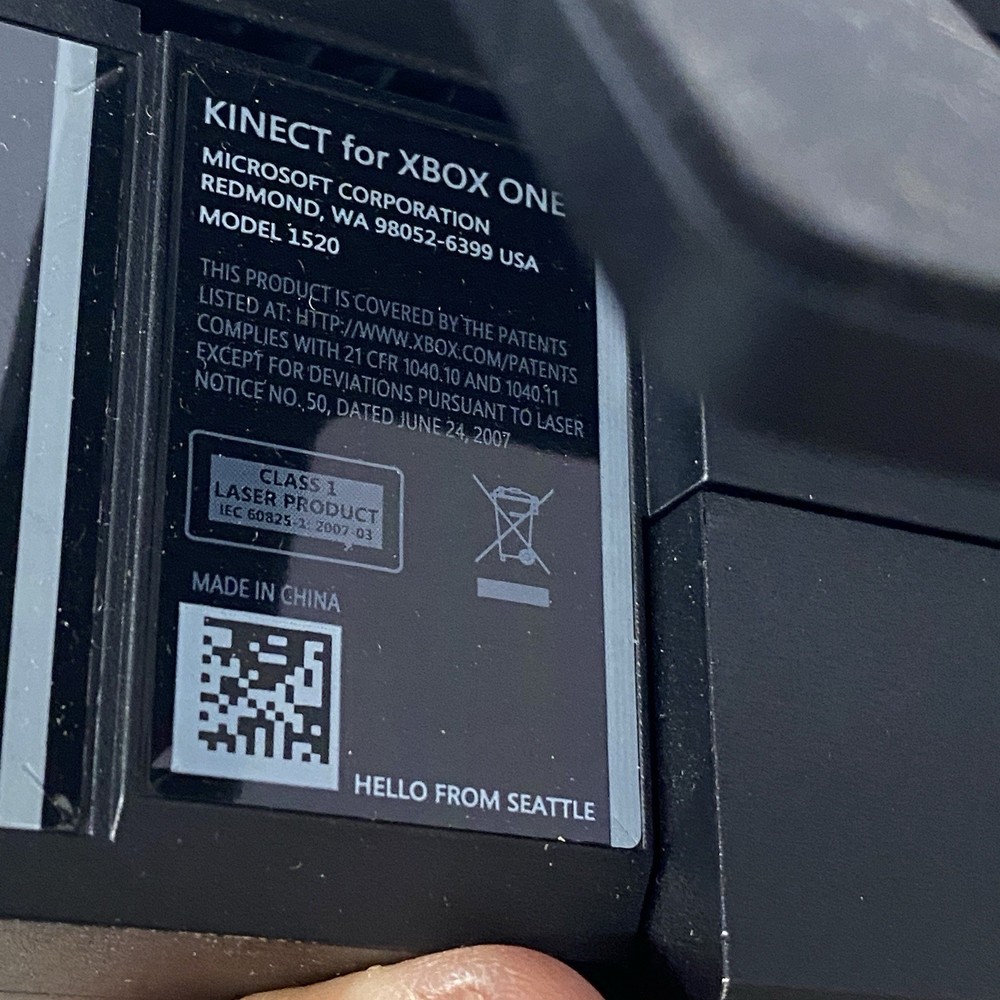 Xbox One Kinect Sensor Model 1520 Untested Parts AS IS OEM (Kinect Only)