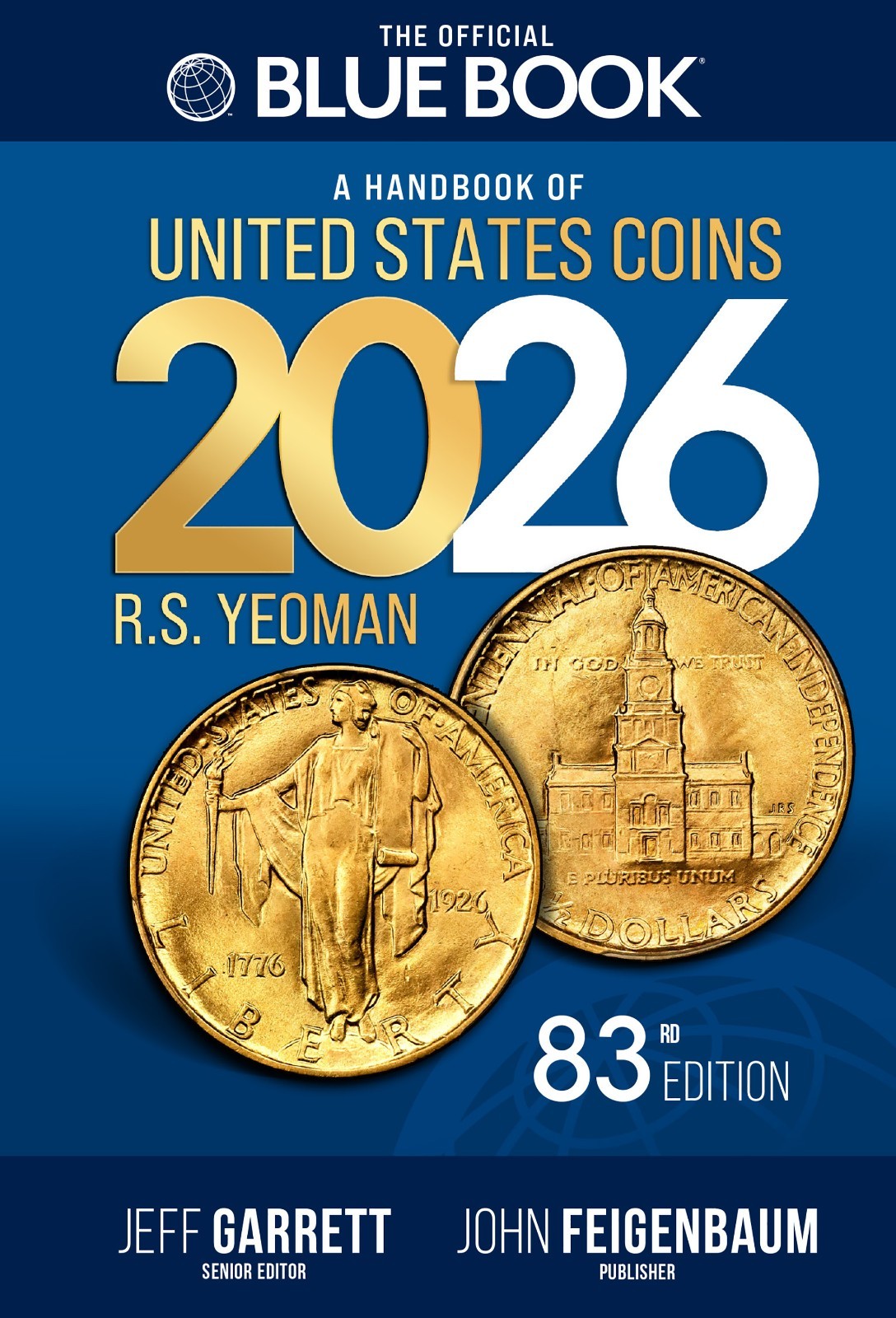 NEW!! 2026 Bluebook Wholesale US Coins Pricing Guide - SOFTCOVER