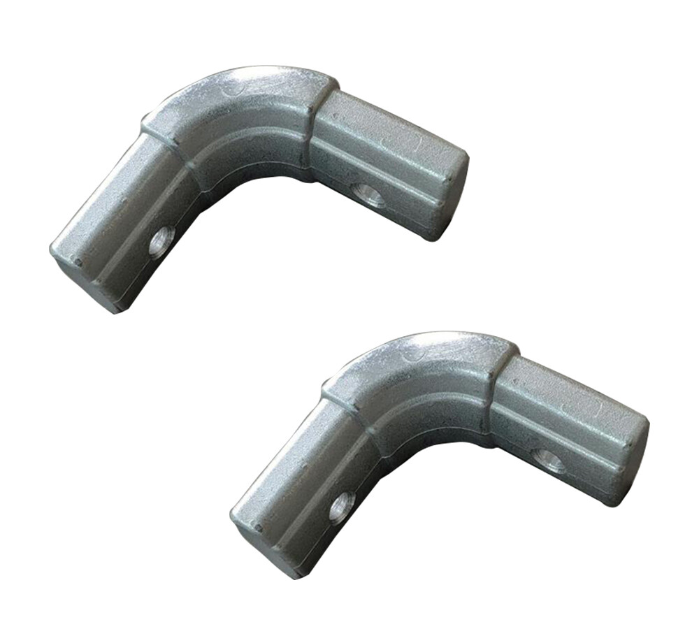 2-Pack 98" Telescopic Aluminum Upper Arm for Dump Truck Tarp