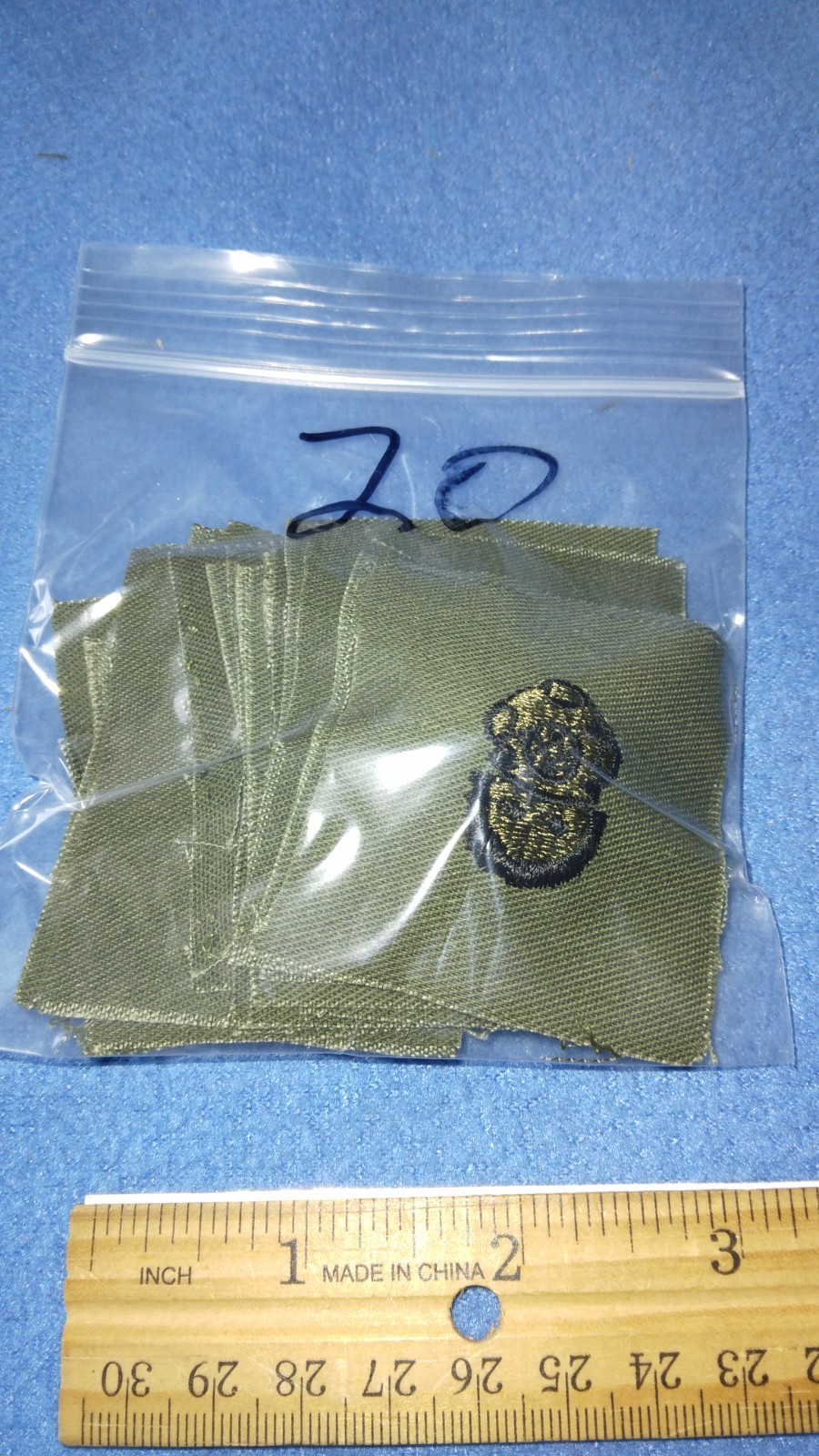 BUNDLE OF 20 - U.S. ARMY 2nd CLASS DIVER SUBDUED Badge Sew-On PATCHES - NEW