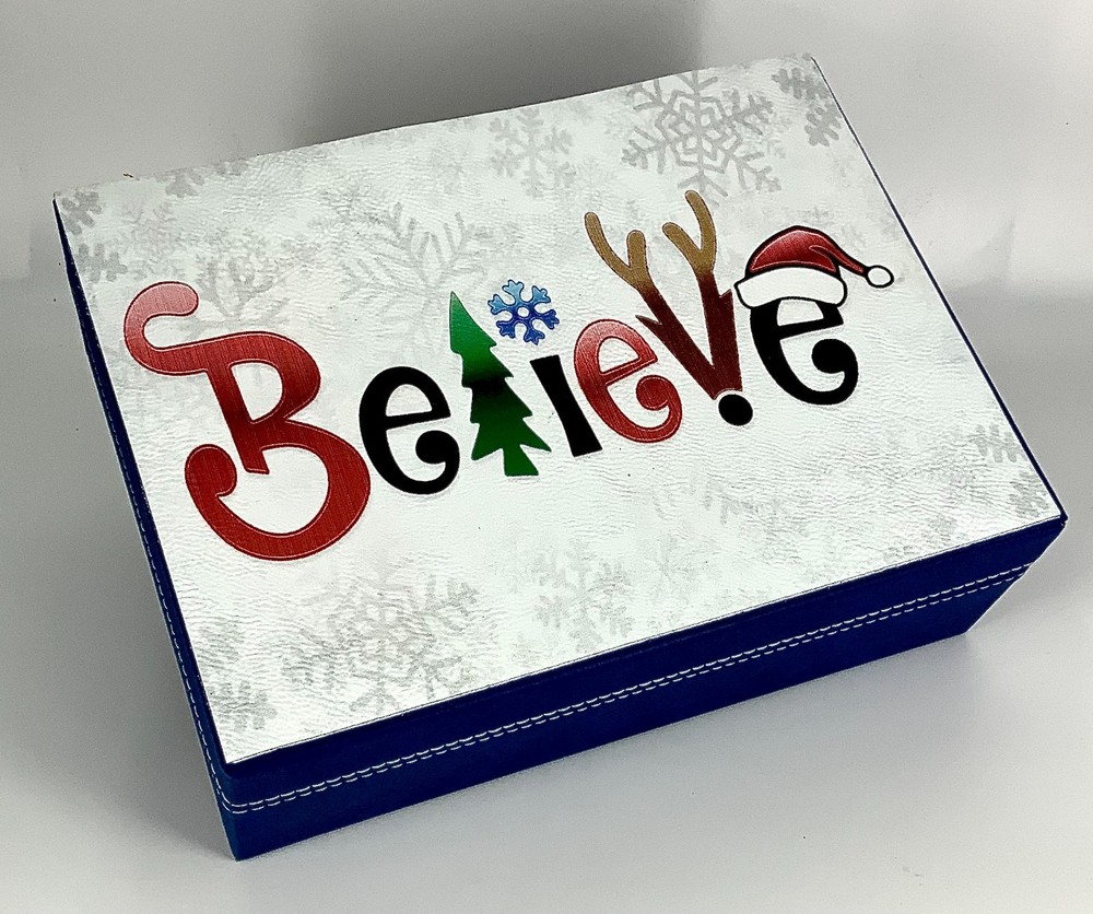 Believe Keepsake Holiday Box