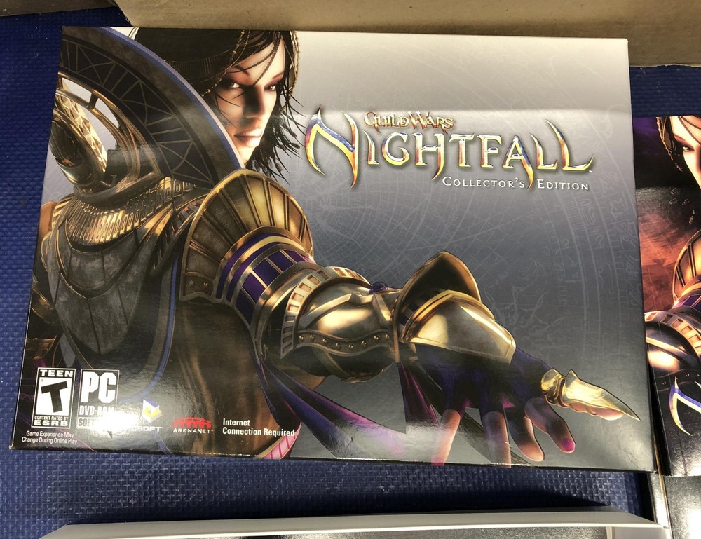 Guild Wars Nightfall Collector's Edition Box PC CD-ROM Game