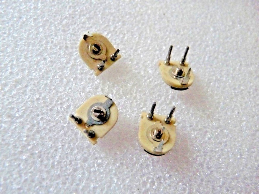 Potentiometer Preset 1 Meg Ohms Vertical Ceramic AB 4pieces