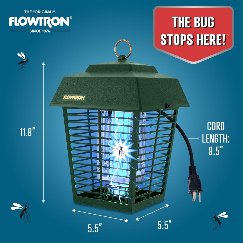 Flowtron Bug Zapper 1 Acre, 40W Bulb, 5600V Grid