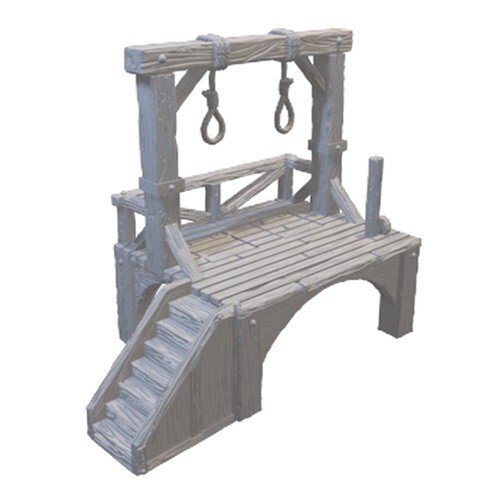 Resin printed Gallows