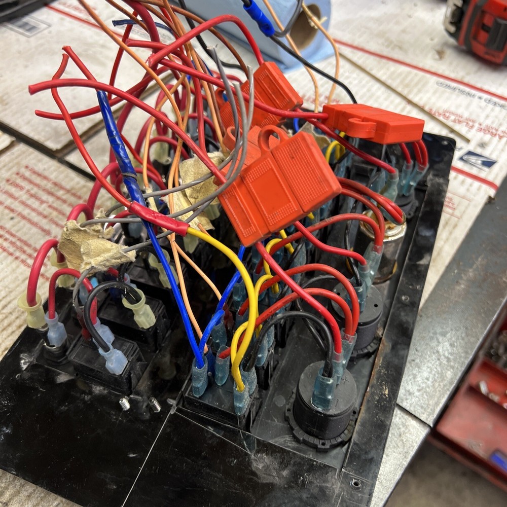 Boat dash panel