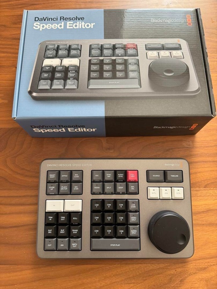 Blackmagic Design DaVinci Resolve Speed Editor From Japan Blackmagic Design