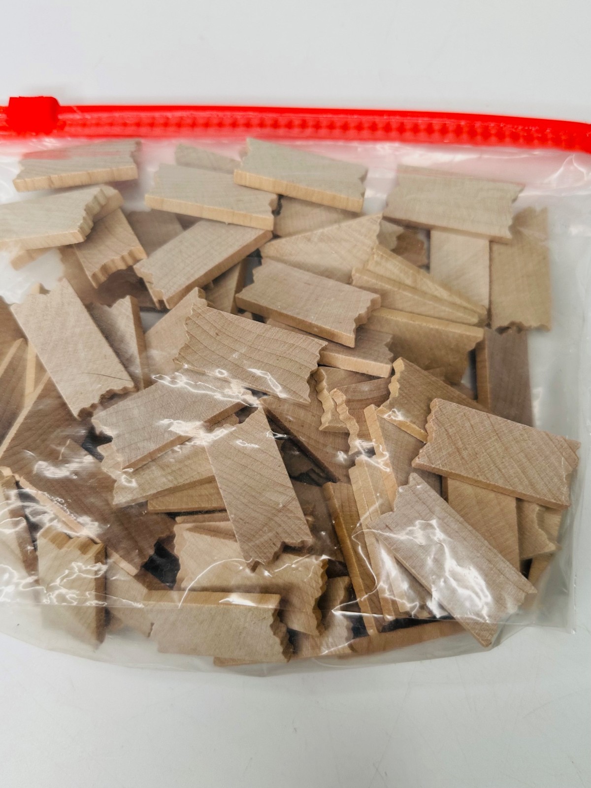 Unfinished Wood Cutouts Crafts Lot - Clothespins, Birdhouse, Checkers, Signs +