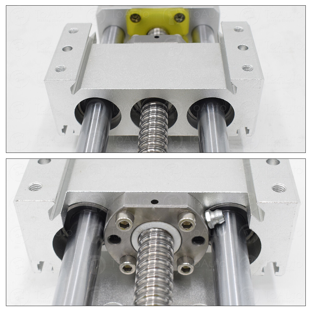 L300mm Cross Slide Linear Table Stage Module Manual Worktable with Handwheel