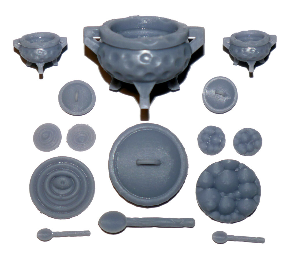 Last Stand Wizarding Workshop WIZ012 - Cauldron - Dented