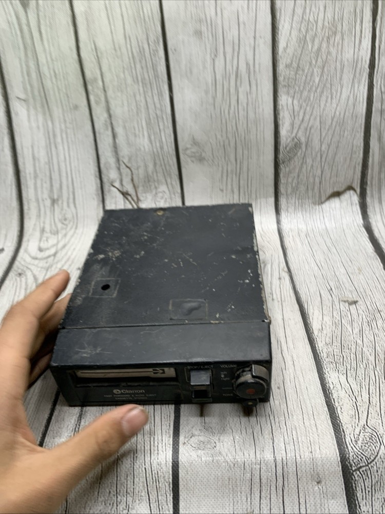 Vintage Clarion Fast Forward And Auto Eject Cassette Stereo UNTESTED