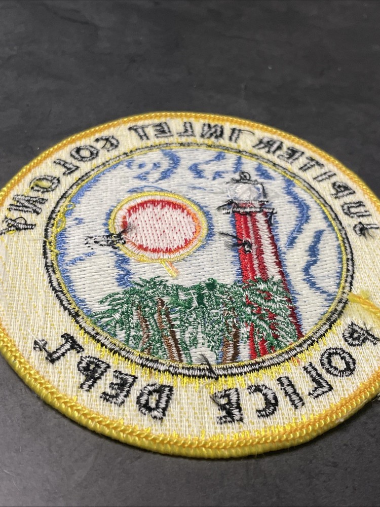 Jupiter Inlet FL Police Patch 215A