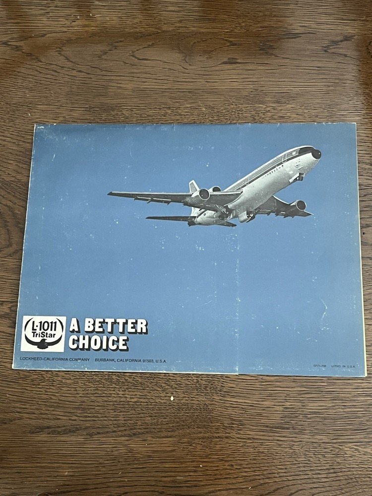 Lockheed L-1011 Tristar 1971 Brochure