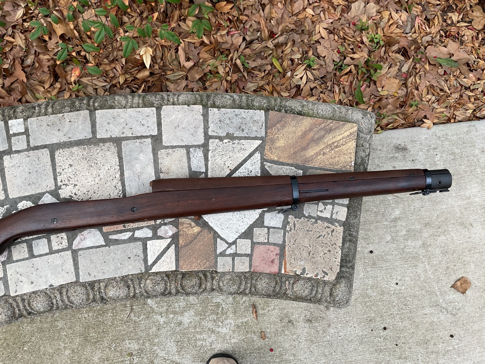 REMINGTON 1903A3 stock, handguard and hardware as shown.