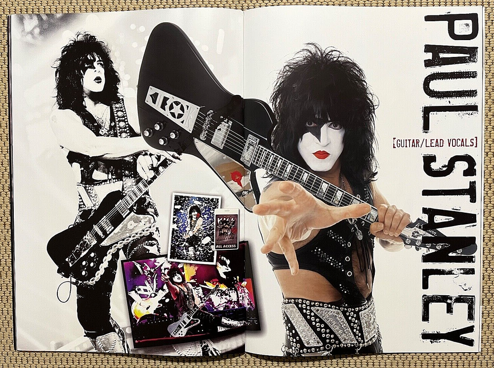 KISS Monster MonsterTour 2013 Tour book Program Kruise Ad Discography Demon Gene